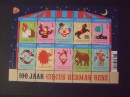 Nederland 2011   MNH Nvph Nr V 2868-2877 100 Jaar Circus Renz - Unused Stamps
