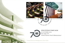 ONU New-York 2015 - Show Card ASDA Postage Stamp Show New-York 23-25 October 2015 - Maximumkaarten