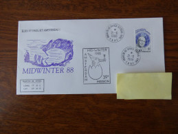 Courrier    Midwinter  Saint -Paul Et Amsterdam - Storia Postale