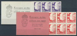 Suède 1947 Carnets C 330 Et 331 Neufs 40ème Année Du Règne Du Roi Gustav V - 1904-50