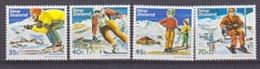 New Zealand 1984 Skiing 4v ** Mnh (26861) - Unused Stamps