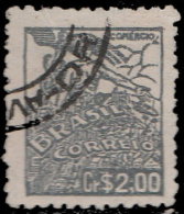 Brésil 1947. ~ YT 468 -  2 Cr. Commerce - Oblitérés