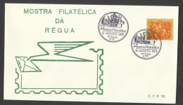 Portugal Cachet Commémoratif  Expo Philatelique Régua 1973 Event Postmark Stamp Expo - Flammes & Oblitérations