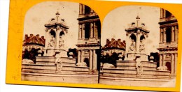 Stereofoto - Paris - Fontaine St. Julpiere Brunnen Fontana Ca 1890 - Stereoscopes - Side-by-side Viewers