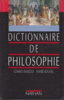 DICTIONNAIRE DE PHILOSOPHIE - Dizionari