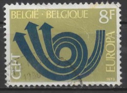 BELGIUM 1973 Europa - 8f  Europa Posthorn  FU - Gebraucht