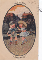 Illustrateur WUYTS A., à Batignoles, Enfants, Deux Minuscules Trous D'épingles, Carte Tuck - Wuyts