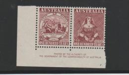 Aus Mi.Nr. 207-08/ Australien -  Stamp Centenary Mit Rand 1950** - Ungebraucht