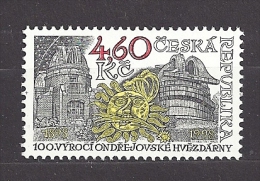 Czech Republic  Tschechische Republik  1998 MNH **Mi 171 Sc 3038 100. Jahre Observatorium Von Ondrejov. Observatory - Ongebruikt