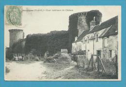 CPA Cour Intérieure Du Château CHEVREUSE 78 - Chevreuse