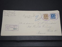 CANADA - Détaillons Archive De Lettres Vers La France 1915 / 1945 - A Voir - Lot N° 10422 - Verzamelingen