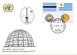 ONU Vienne 2015  - White Card Berlin 17-18.10.2015 - Cartes-maximum