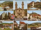 Germany - Postcard Circulated In1969 - Coat Of Arms Of Eberbach City,multivue - 2/scans - Eberbach