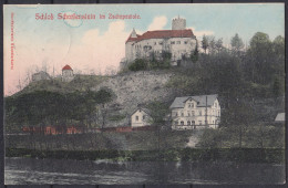 GERMANY, SCHARFENSTEIN , Drebach   , OLD POSTCARD - Zschopau