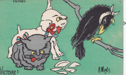 Illustrateur WUYTS A., Chie, Chat Corbeau, La Victoire,  Editeur Picot 108 - Wuyts