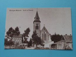 Kerk En Pastorij Evergem BELZEELE ( REPRO Copie / Copy ) - Anno 19?? ( Zie Foto Voor Details ) !! - Evergem