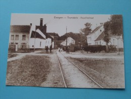 Tramstatie Kapellestraat Evergem ( REPRO Copie / Copy ) - Anno 19?? ( Zie Foto Voor Details ) !! - Evergem