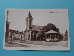 Gemeenteplaats Evergem ( REPRO Copie / Copy ) - Anno 19?? ( Zie Foto Voor Details ) !! - Evergem