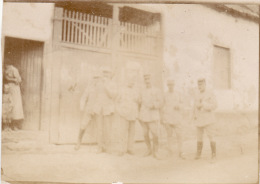 Photo Aout 1916 BOVES - Soldats Français (A128, Ww1, Wk 1) - Boves