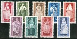 HUNGARY - 1963.Provincial Costumes Cpl.Set MNH! - Unused Stamps