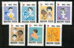 HUNGARY - 1963. Intl.Red Cross Cpl.Set MNH! - Nuevos