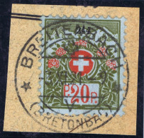 Heimat SO Breitenbach 1921-11-03 Portofreiheit Zu#7A Kl#244 - Franchigia