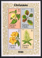 R 1053. Hojita SAMOA Y SISIFO 1981. Flowers, Plantas Medicinales ** - Geneeskrachtige Planten