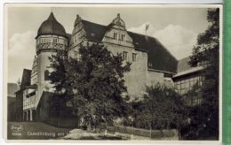 Quedlinburg Am Harz-Schloßhof, Verlag: -------------,  Postkarte, Unbenutzte Karte,1 Ecke Besch., Erhaltung:I-II, - Quedlinburg