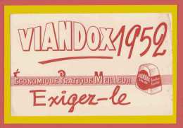 BUVARD / BLOTTER /   Ancien  ...VIANDOX 1952 Exigez Le - Sopas & Salsas