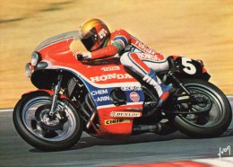 Moto Mans  Motorcycle Superbike Honda 941 Chemarin Bol D´or 1976 - Ohne Zuordnung