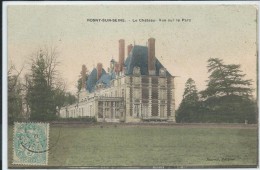 Rosny Sur Seine-Le Château-Vue Sur Le Parc-(CPA). - Rosny Sur Seine