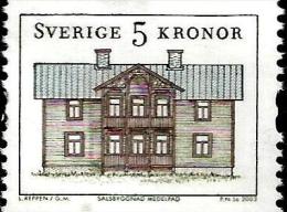 Sweden - 2003 - Architecture I - Traditional Houses - 5.00 K - Mint Definitive Coil Stamp - Ungebraucht