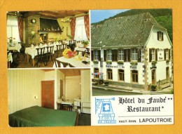 68 Haut Rhin Lapoutroie Hotel Du Faudé Restaurant Carte Multivues - Lapoutroie