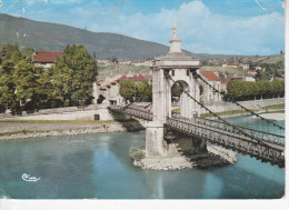 SEYSSEL SUR RHONE (74-Haute Savoie), Le Pont Suspendu Et Les Quais, Ed. Cim 1962 - Seyssel