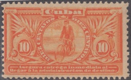 1902-56 CUBA REPUBLICA. 1902. Ed.175. BICICLETA BICYCLE SPECIAL DELIVERY MNH - Ongebruikt