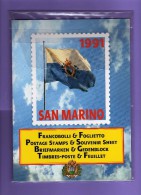 San. MARINO **- 1991 - Folder Ufficiale.  Folder  Vuoto  Senza Francobolli . - Full Years