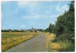 Cpsm Belgique CUL DES SARTS (paysage Lointain Avec Eglise) - Cul-des-Sarts