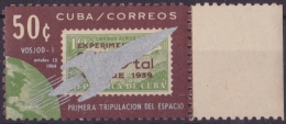 1964.17 CUBA 1963. Ed.1105. VUELO ESPACIAL VOSJOD I. COHETE POSTAL. ASTRONAUTICS. MNH. - Nuevos