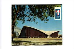 JEUX OLYMPIQUES GRENOBLE 1968 ,STADE DE GLACE  ,COULEUR   REF 45619 - Olympic Games