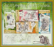 Botswana 2015 Monkey Ss Mint - Botswana (1966-...)
