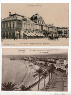 06 - NICE . 2 CARTES POSTALES - Réf. N°13510 - - Sets And Collections
