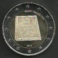 MALTA 2015 NR.2 --- Proclamatie Republiek 1974 - Malte