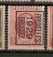 Belgium * (106) - Roller Precancels 1920-29