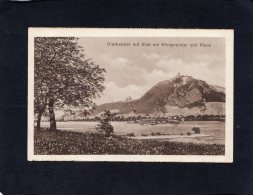 57591   Germania,  Drachenfels Mit  Blick Auf  Konigswinter Und  Rhein,   NV - Drachenfels