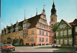 Celle - Markt Mit Rathaus Und Turm Der Stadtkirche - Celle