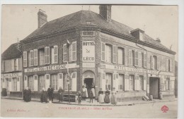 CPA COURVILLE (Eure Et Loir) - Hôtel De L'Ecu - Courville