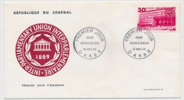 SENEGAL => FDC - 30F Union Interparlementaire - 1968 - Dakar - Sénégal (1960-...)