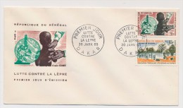 SENEGAL => FDC - Lutte Contre La Lèpre - 1965 - Dakar - Sénégal (1960-...)