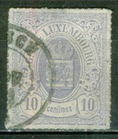 Armoiries - LUXEMBOURG - Série Courante - N° 17 - 1865 - 1859-1880 Stemmi