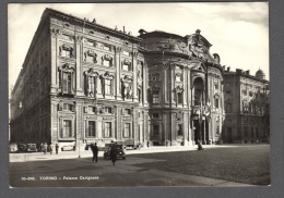 1958 TORINO PALAZZO CARIGNANO FG V SEE 2 SCANS TIMBRO AMBULANTE ANIMATA - Palazzo Carignano